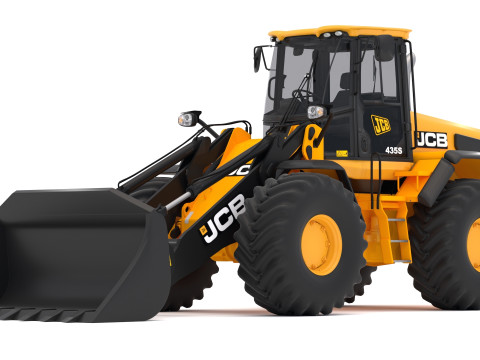 JCB 435s Yükleyici 02 3D Model
