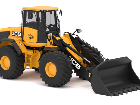JCB 435s Yükleyici 02 3D Model