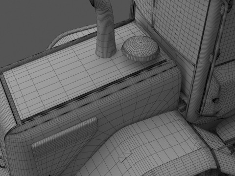 JCB 435s Yükleyici 02 3D Model