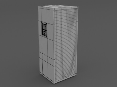 Динамик JBL JRX 225 3D Модель