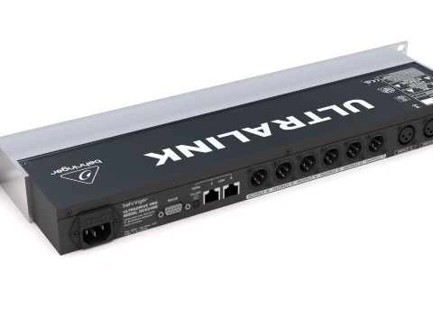 बेहरिंगर DCX2496 ऑडियो प्रोसेसर 3D मॉडल