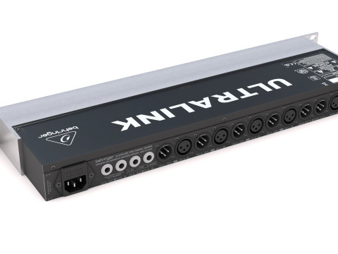 बेहरिंगर एमएक्स882 ऑडियो प्रोसेसर 3D मॉडल