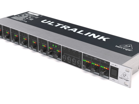 Аудиопроцессор Behringer ZMX8210 3D Модель