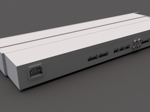 Аудиопроцессор Behringer ZMX8210 3D Модель