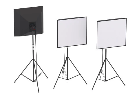 Luce da studio Softbox Modello 3D