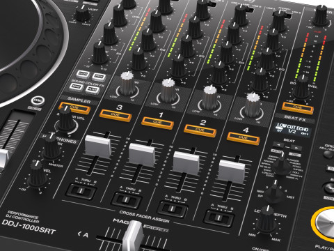 先锋DDJ-1000SRT 3D 模型