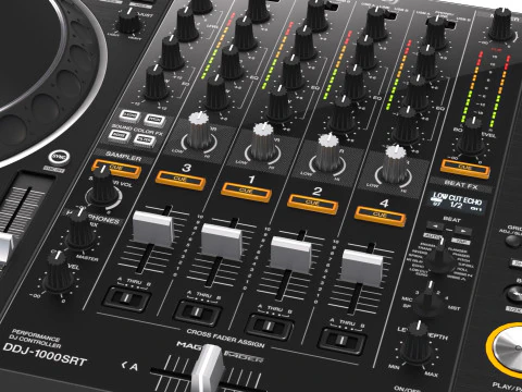 Pioneer ddj-1000srt 3D Model
