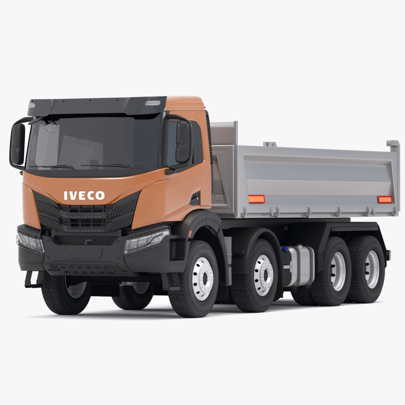 Tipper Iveco T-WAY 510 Model 3D .c4d .max .obj .3ds .fbx .stl .blend