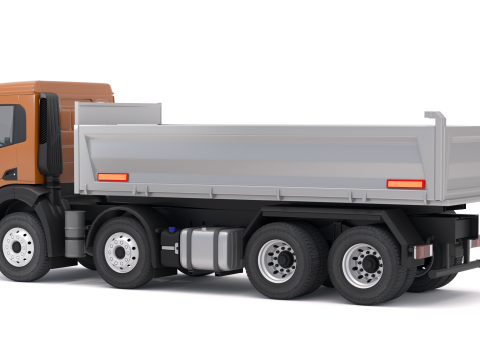 Tipper Iveco T-WAY 510 Model 3D