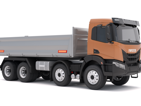 Tipper Iveco T-WAY 510 Model 3D