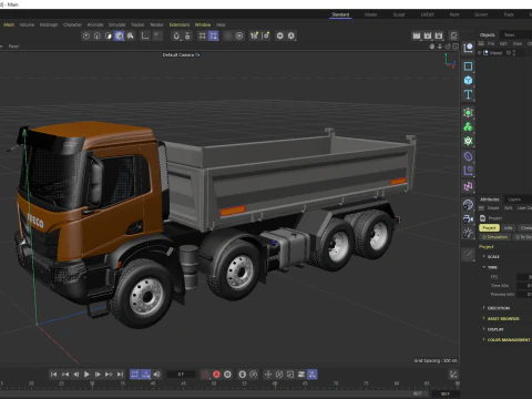 Iveco T-WAY 510 Tipper 3D Model