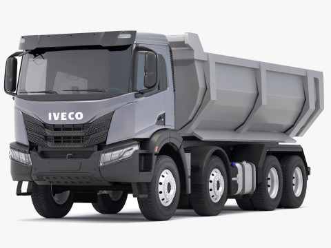 Iveco T-WAY 510 Benne 02 Modèle 3D