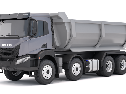 Iveco T-WAY 510 Kipper 02 3D Model