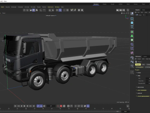 Iveco T-WAY 510 Tipper 02 3D Model