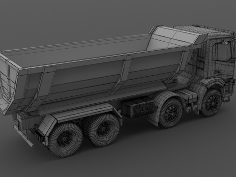 Iveco T-WAY 510 Kipper 02 3D Model