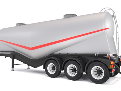 Trailer Semen Model 3D