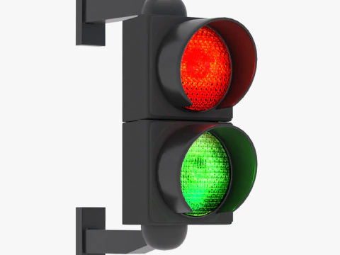 Sem&aacute;foro 05 Modelo 3D