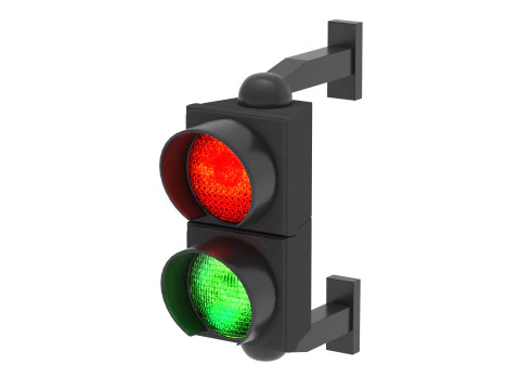 Sygnalizacja świetlna 05 Model 3D