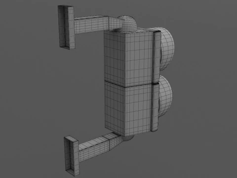 Sygnalizacja świetlna 05 Model 3D