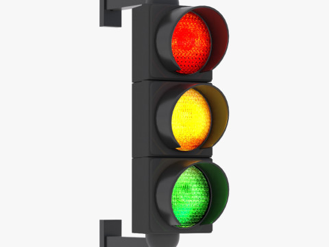 Semáforo 06 Modelo 3D