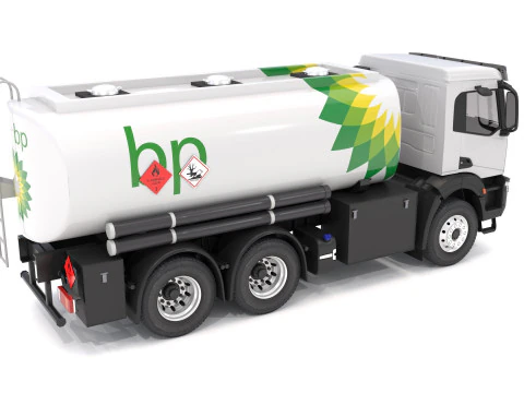 Iveco T-WAY 2021 Bp Fuel Tanker 3D Model