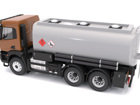 Iveco T-WAY 2021 탱커 3D 모델