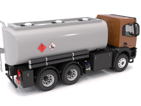 Iveco T-WAY 2021 탱커 3D 모델