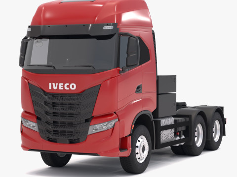 Iveco S-WAY Грузовик 3D Модель