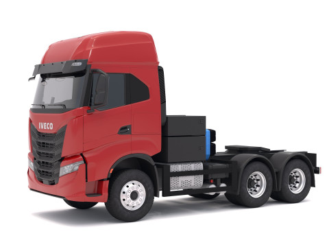 Caminhão Iveco S-WAY Modelo 3D