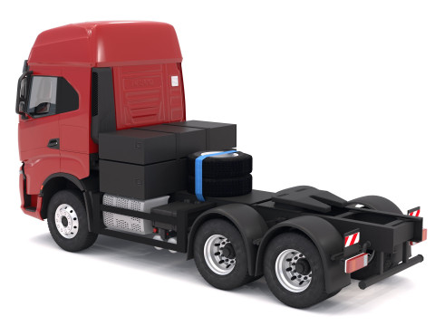 Caminhão Iveco S-WAY Modelo 3D