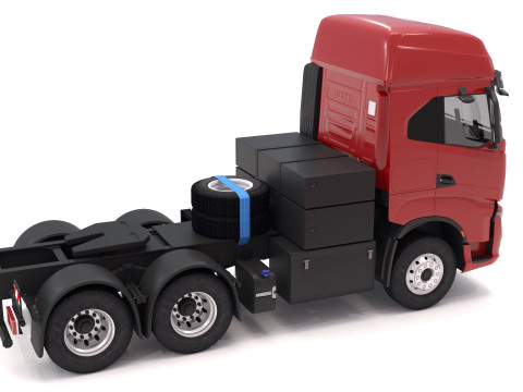 Caminhão Iveco S-WAY Modelo 3D