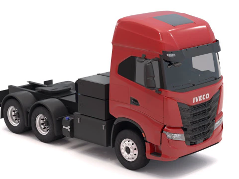 Iveco S-WAY Truck 3D Model