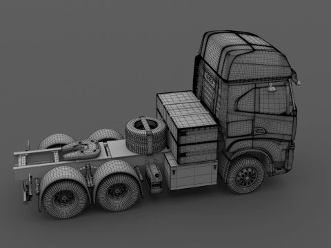 Iveco S-WAY Truck 3D Model