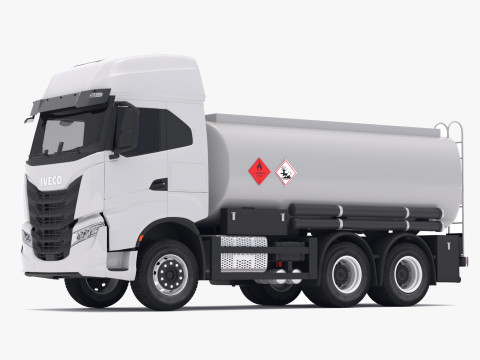 Iveco S-WAY Tankwagen 6x2 3D Modell