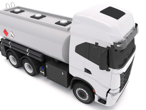 Iveco S-WAY Tanker Truck 6x2 3D Model