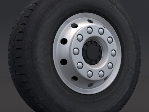 Roda Off-Road 01 Model 3D