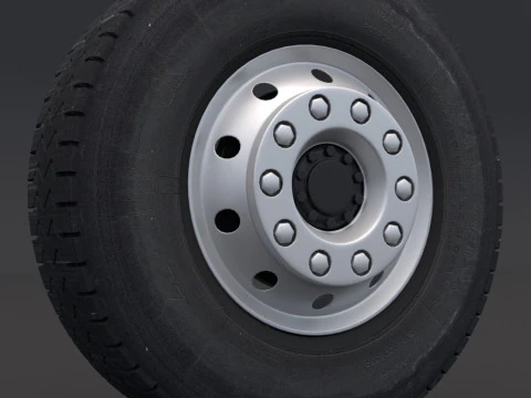 ऑफ-रोड व्हील 01 3D मॉडल