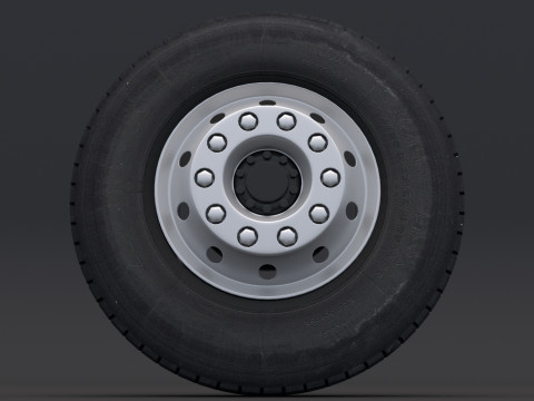 Ruota fuoristrada 01 Modello 3D