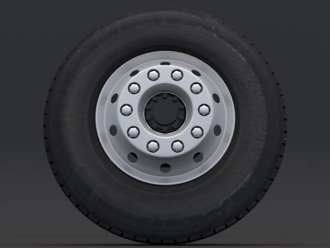 Ruota fuoristrada 01 Modello 3D