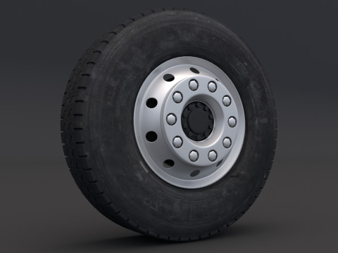 Roda Off-Road 02 Model 3D