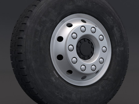 Внедорожное колесо 02 3D Модель