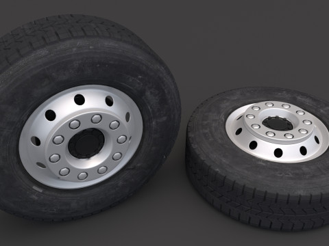 Roda Off-Road 02 Model 3D