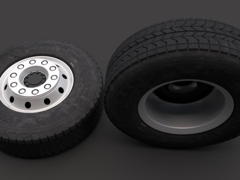 Roda Off-Road 02 Model 3D