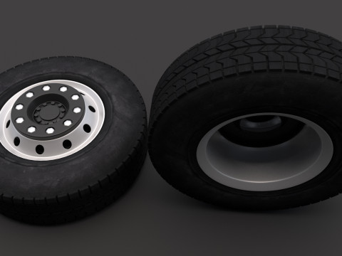 Off-Road Wheel 03 3D Model