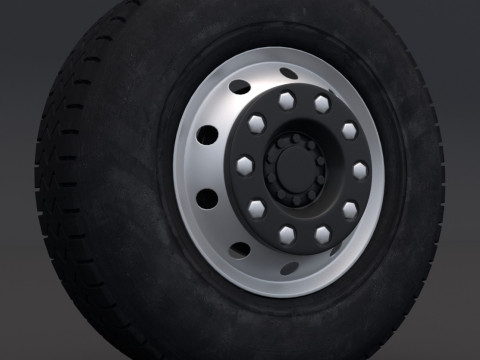 Внедорожное колесо 03 3D Модель