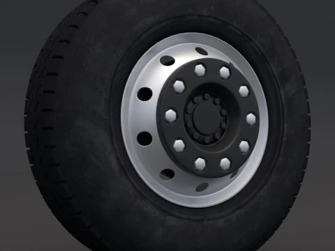 ऑफ-रोड व्हील 03 3D मॉडल