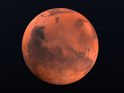 Марс 8K 3D Модель