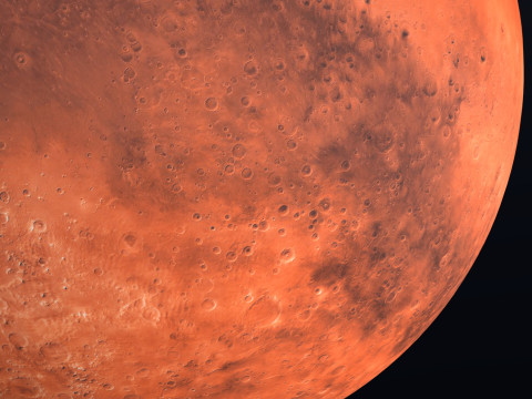 Марс 8K 3D Модель