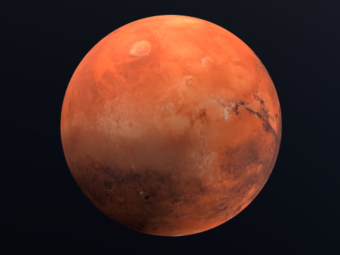 Марс 8K 3D Модель