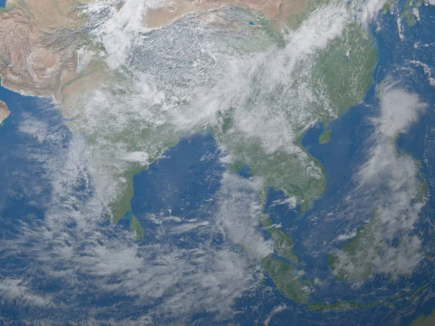 지구 16K 행성 3D 모델